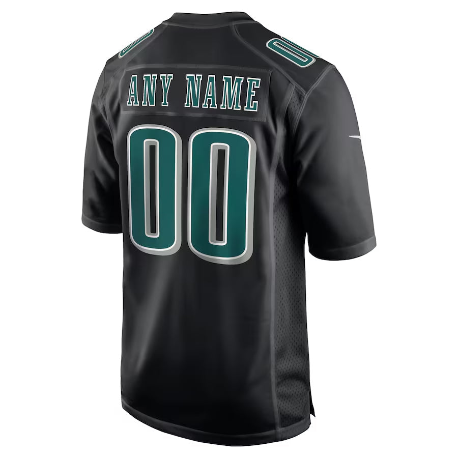 Choea Custom P.Eagles Midnight Black Fashion Game Stitched Jerseys