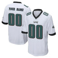 Choea Custom P.Eagles White Home Game Any Name & Numbers Stitched Jerseys