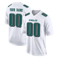 Choea Custom P.Eagles White Tundra Fashion Home Game Any Name & Numbers Stitched Jerseys