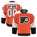 Choea Custom P.Flyers Orange Home Authentic Pro Jerseys