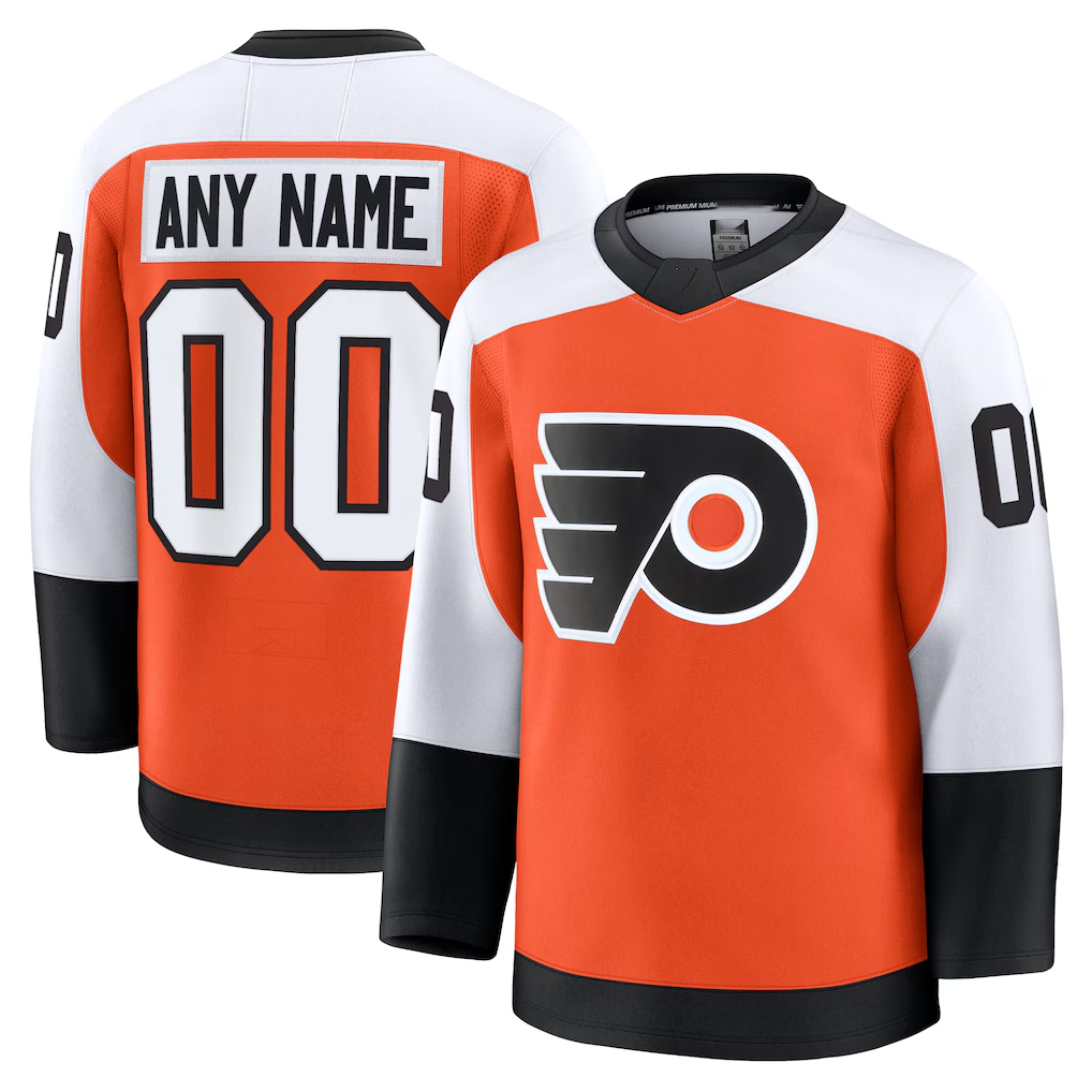Choea Custom P.Flyers Orange Home Premium Jerseys