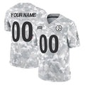 Choea Custom P.Steelers Arctic Camo Limited Salute To Service Home Game Any Name & Numbers Stitched Jerseys