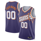 Choea Custom P.Suns Purple Swingman Jerseys - Icon Edition