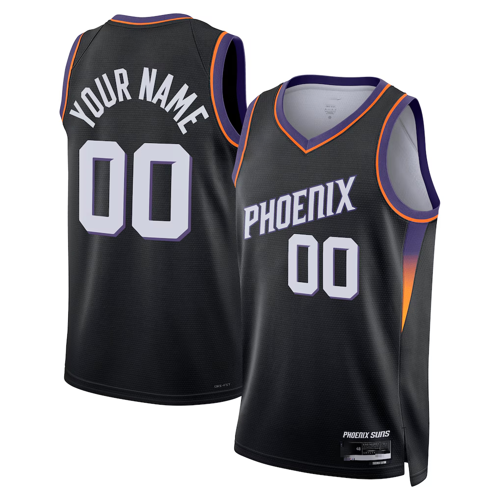 Choea Custom P.Sunss Black Swingman Jerseys - Statement Edition