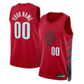 Choea Custom PT.Blazers Red 2022-2023 Swingman Jerseys - Statement Edition