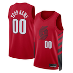 Choea Custom PT.Blazers Red 2022-2023 Swingman Jerseys - Statement Edition
