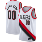Choea Custom PT.Blazers White 2020-2021 Swingman Jerseys - Association Edition