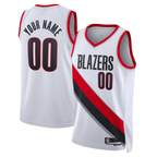 Choea Custom PT.Blazers White Swingman Jerseys - Association Edition
