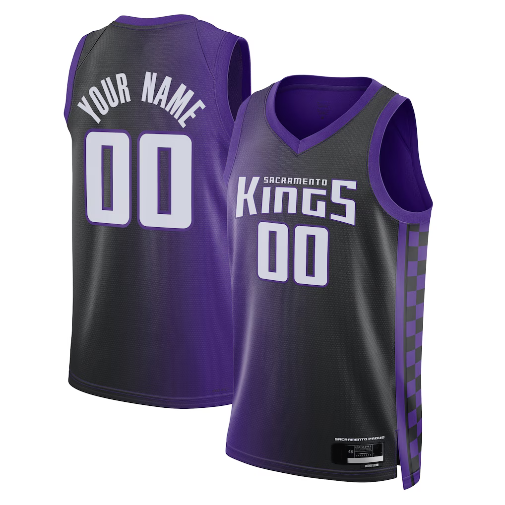 Choea Custom S.Kings Purple Swingman Jerseys - Statement Edition