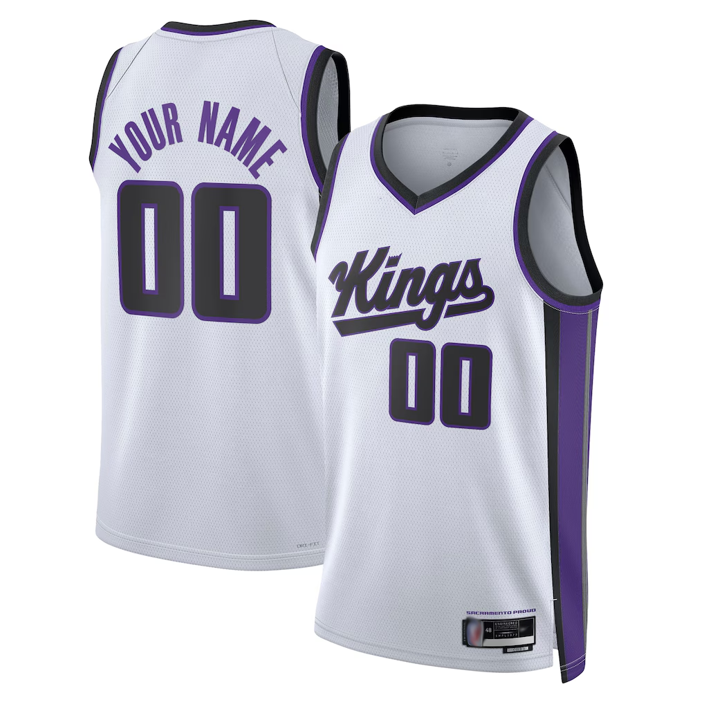 Choea Custom S.Kings White Swingman Jerseys - Association Edition