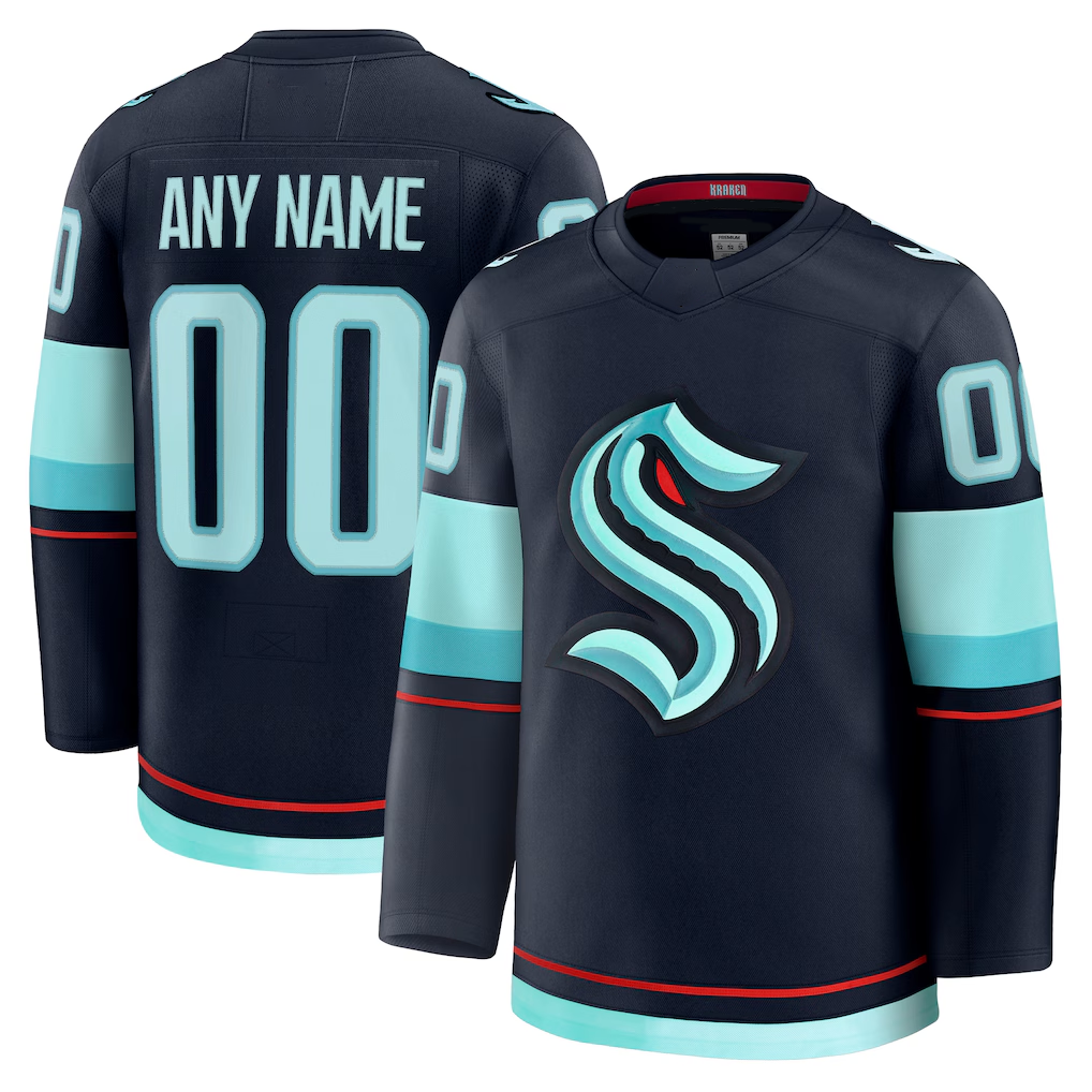 Choea Custom S.Kraken Deep Sea Blue Home Premium Jerseys