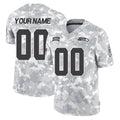 Choea Custom S.Seahawks Arctic Camo Limited Salute To Service Home Game Any Name & Numbers Stitched Jerseys