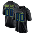 Choea Custom S.Seahawks Black Limited Fashion Home Game Any Name & Numbers Stitched Jerseys