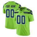 Choea Custom S.Seahawks Green Limited Color Rush Home Game Any Name & Numbers Stitched Jerseys
