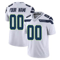 Choea Custom S.Seahawks White Limited Vapor Untouchable Home Game Any Name & Numbers Stitched Jerseys