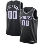 Choea Custom S.kings Black Swingman Jerseys - Statement Edition