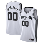 Choea Custom SA.Spurs White Swingman Jerseys - Association Edition