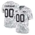 Choea Custom SF.49ers Arctic Camo Limited Salute To Service Home Game Any Name & Numbers Stitched Jerseys