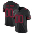 Choea Custom SF.49ers Black Fashion Home Game Any Name & Numbers Stitched Jerseys
