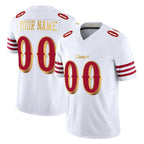 Choea Custom SF.49ers White 2025 Rivalries Collection Game Limited Any Name & Numbers Stitched Jerseys