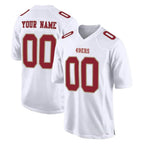 Choea Custom SF.49ers White Fashion Home Game Any Name & Numbers Stitched Jerseys
