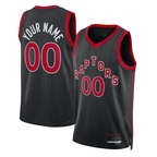 Choea Custom T.Raptors Black 2022-23 Swingman Jerseys - Statement Edition