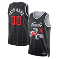 Choea Custom T.Raptors Black 2025-26 City Edition Swingman Jerseys