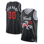 Choea Custom T.Raptors Black 2025-26 City Edition Swingman Jerseys