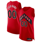 Choea Custom T.Raptors Red 2020-21 Authentic Jerseys - Icon Edition
