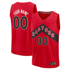 Choea Custom T.Raptors Red Fast Break Jerseys - Icon Edition