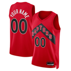 Choea Custom T.Raptors Red Swingman Jerseys - Icon Edition