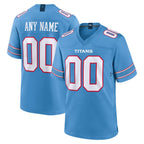Choea Custom T.Titans Light Blue 2026 Game Home Any Name & Numbers Stitched Jerseys