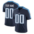 Choea Custom T.Titans Navy Limited Vapor Home Game Any Name & Numbers Stitched Jerseys