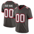Choea Custom TB.Buccaneers Pewter Limited Alternate Vapor Home Game Any Name & Numbers Stitched Jerseys