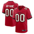 Choea Custom TB.Buccaneers Red Replica Game Stitched Jerseys
