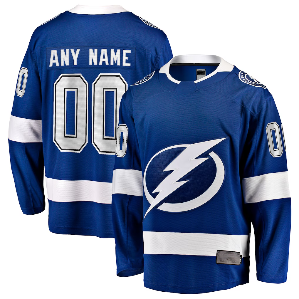 Choea Custom TB.Lightning Blue Home Breakaway Jerseys