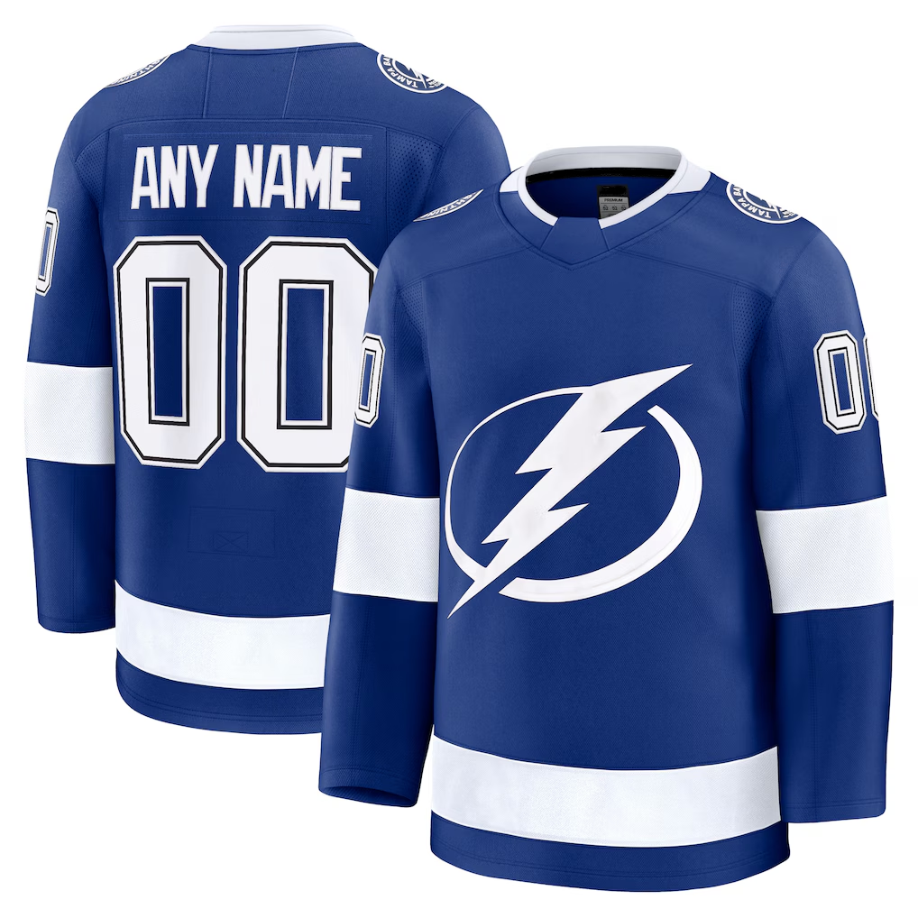 Choea Custom TB.Lightning Blue Home Premium Jerseys