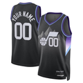 Choea Custom U.Jazz Black 2025 Swingman Jerseys - Statement Edition