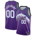 Choea Custom U.Jazz Purple Swingman Jerseys - Icon Edition