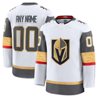 Choea Custom V.Golden Knights White Away Premium Jerseys