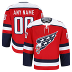 Choea Custom W.Capitals Red Alternate Authentic Pro Jerseys