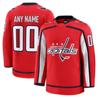 Choea Custom W.Capitals Red Home Premium Jerseys