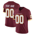 Choea Custom W.Commanders Burgundy Limited Team Color Vapor Untouchable Home Game Any Name & Numbers Stitched Jerseys