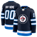 Choea Custom W.Jets Navy Home Premium Jerseys