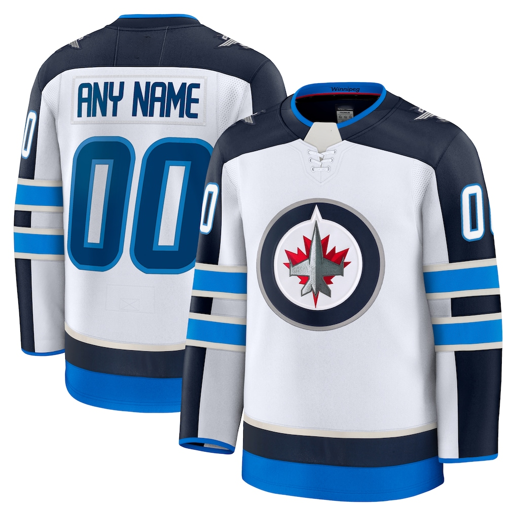 Choea Custom W.Jets White Away Premium Jerseys
