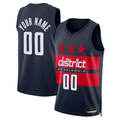 Choea Custom W.Wizards Navy 2024-25 Swingman Jerseys - Statement Edition