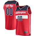 Choea Custom W.Wizards Red Fast Break Replica Jerseys - Icon Edition