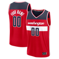Choea Custom W.Wizards Red Fastbreak Jerseys - Icon Edition