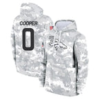 Choea D.Broncos #0 Jonathon Cooper Player Arctic Camo Salute to Service Hoodies Limited Game Stitched Jerseys