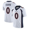 Choea D.Broncos #0 Jonathon Cooper Player White Vapor Untouchable Limited Home Game Stitched Jerseys